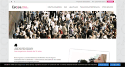 Desktop Screenshot of ercisa.com